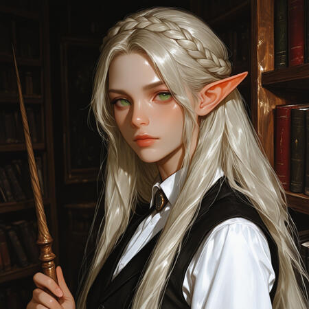 Club President - Lyra Jackson - High Elf
